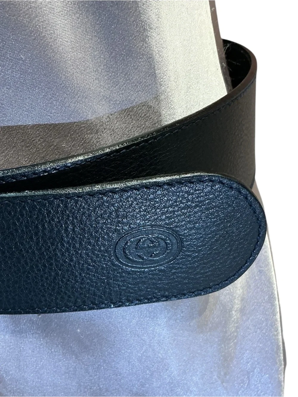 Vintage 1980’s Gucci Leather Wide Waist Belt